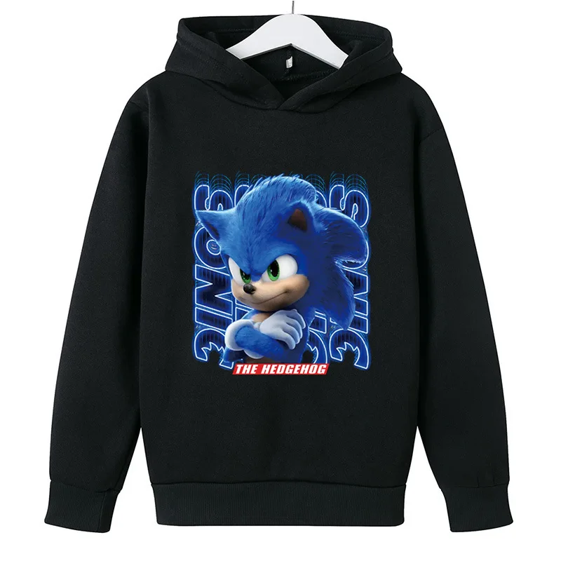

Sonic sonic digital printing hooded children's cotton sweater children's hoodie long-sleeved autumn and winter boys and girls