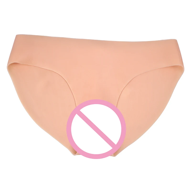 Силиконовые Реалистичные трусики Вагина транссексуал Трансвестит Pussy Pants