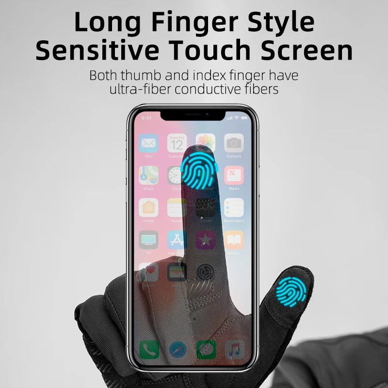 Перчатки велосипедные ROCKBROS амортизирующие дышащие Нескользящие удобные с