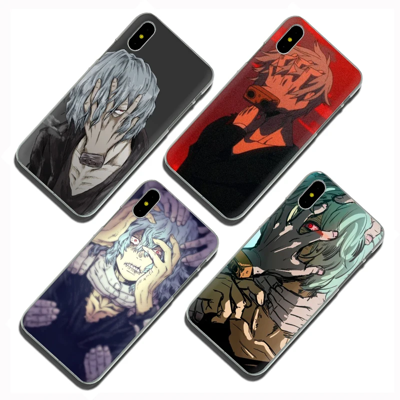 Жесткий чехол для телефона Tomura Shigaraki My Hero iphone 5 5s SE 2020 5C 6 6s 7 8 Plus X XR XS 11 Pro Max |