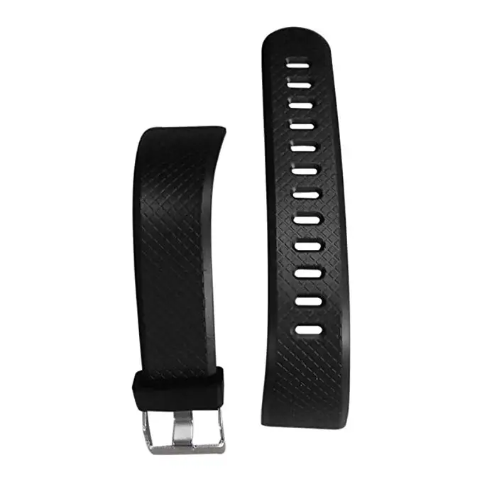 Black Strap Тренд Горячая стиль ID116Plus Смарт для мужчин женщин часы сердечного ритма мониторинг сна шагомер IP67 водонепроницаемые часы для Android IOS - Цвет: Black Strap