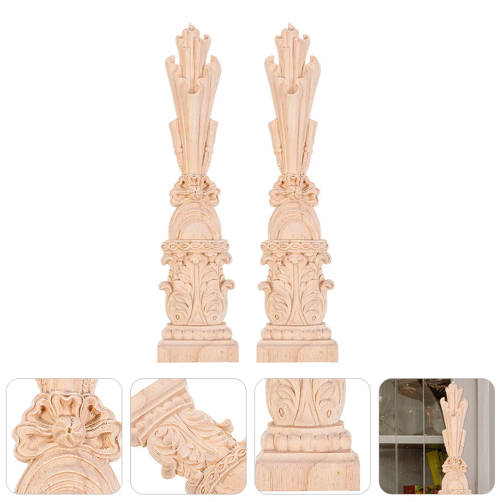 

2 шт., деревянные декоративные наклейки