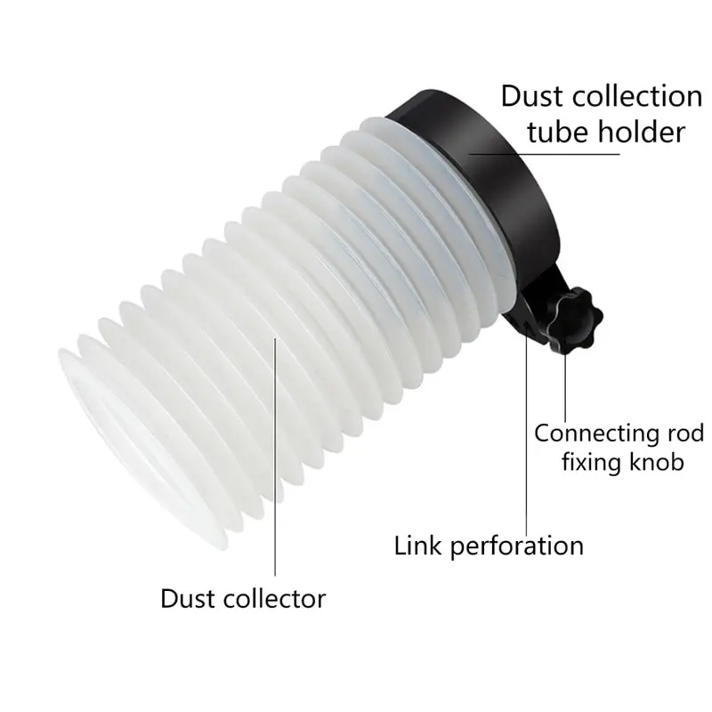 

PROSTORMER-Electric Drill with Dust Cover, Rubber Impact Hammer, Drill Dust Collector, Dust Proof Device, Power Tool Accessories