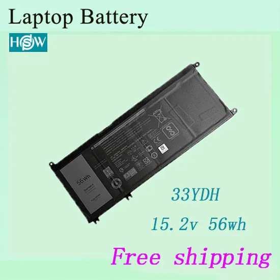 Высококачественный 33YDH Аккумулятор для ноутбука для Dell inspiron 17 7778 аккумулятор