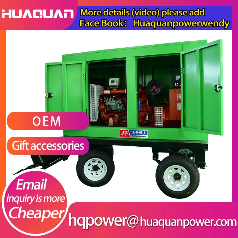 Качество низкая цена 75 кВт дизельный двигатель Мобильный генератор с навесом|diesel