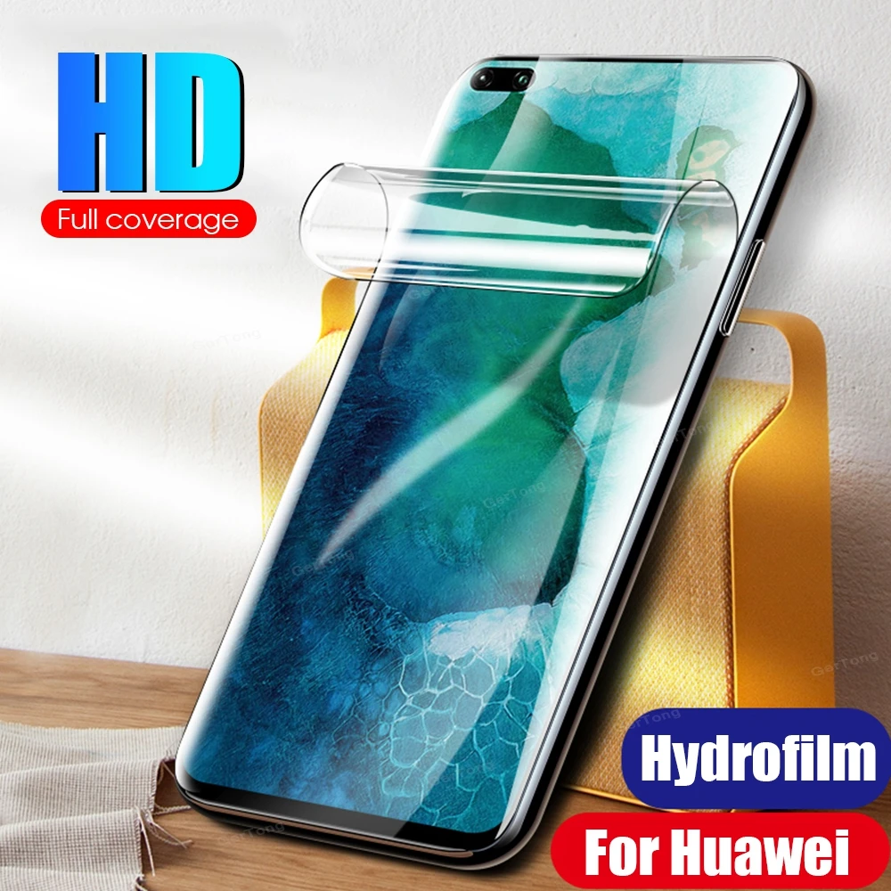 Гидрогелевая Защитная пленка для Huawei Honor V30 Pro V 30 20 S V20|Защитные стёкла и плёнки