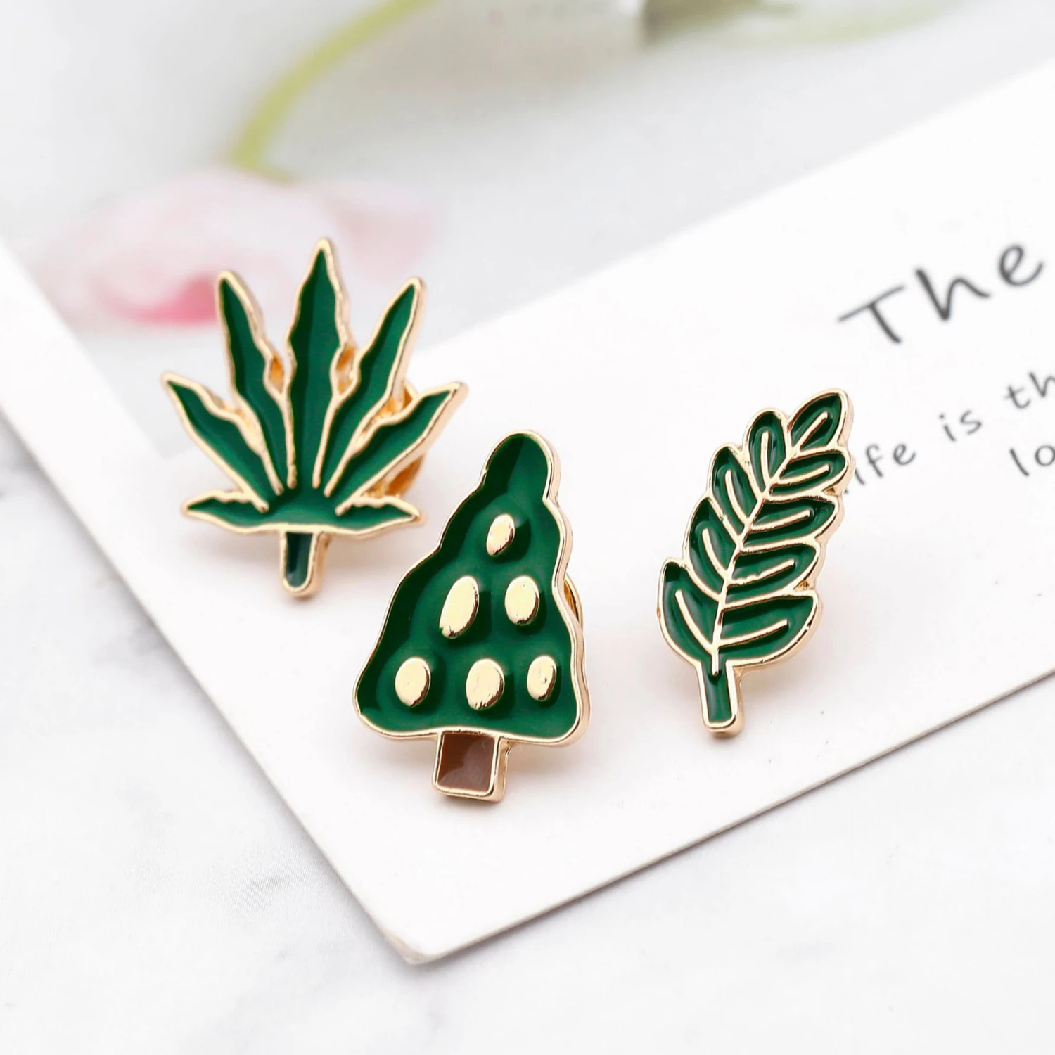 Женская Брошь с эмалью модная брошь в виде мультяшного саженца джинсовая куртка