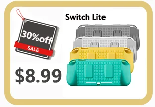 Защитный чехол Mini NS Switch Lite из ТПУ для Nintendo DOS Switch Console Shell чехол с защитой от царапин Пылезащитная прозрачная пленка с кристаллами