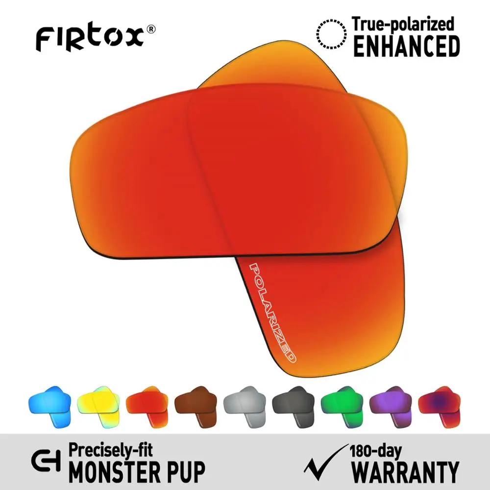 Сменные поляризационные линзы Firtox для солнцезащитных очков Oakley Monster Pup (только