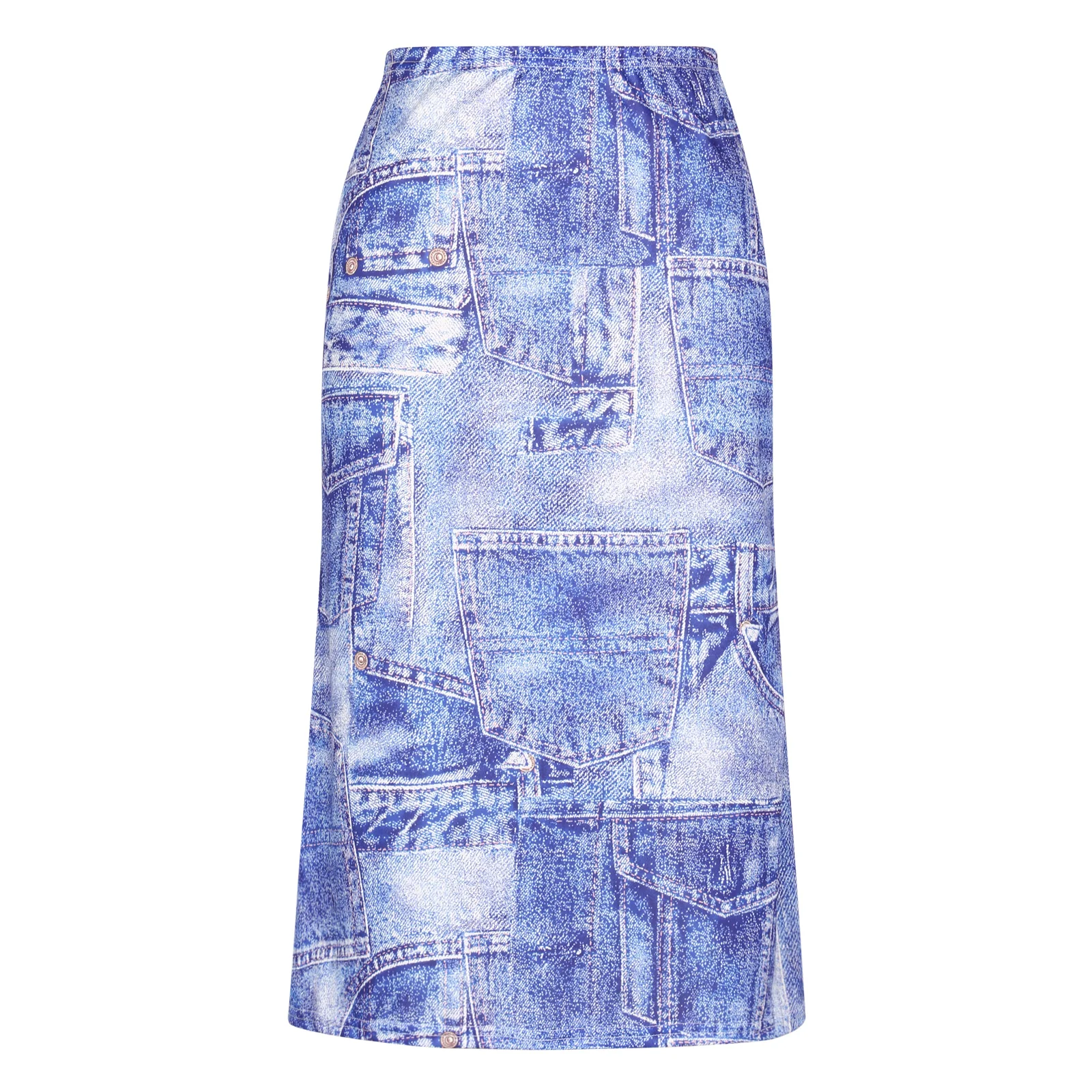 

Women Mesh Sheer Beach Bikini Cover Ups Skirt High Waist Tie-dyed/ Floral Printed Pattern Vacation Sunscreen Wrap Long Skirt