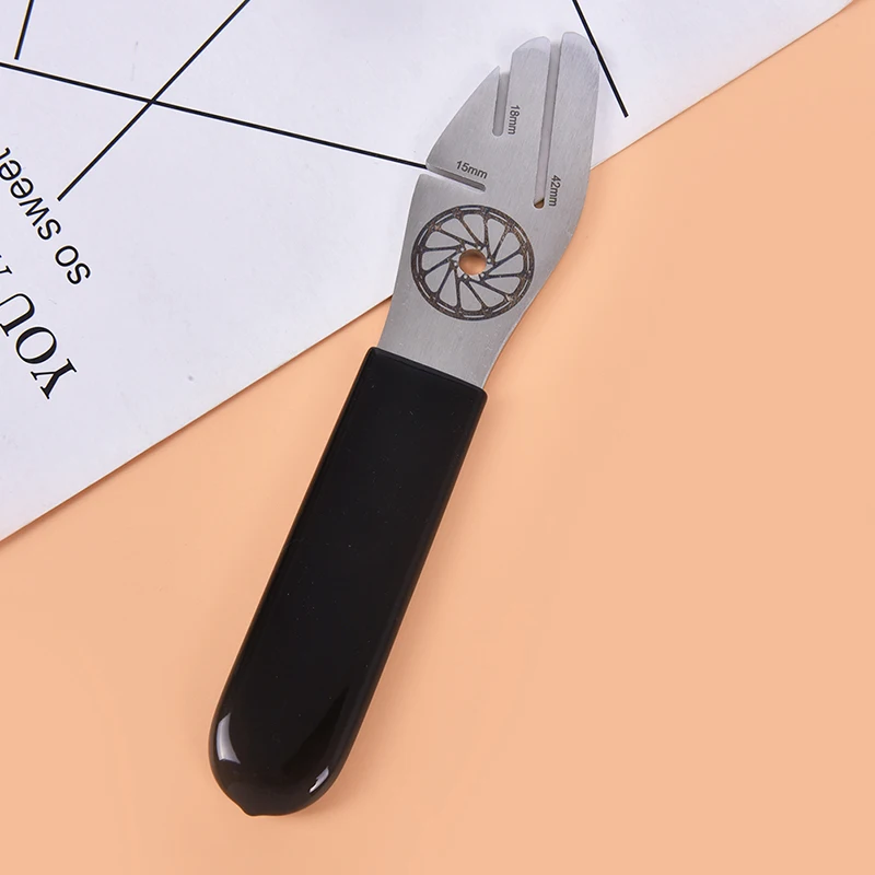 

Adjustment Stainless Steel Wrench Bike Bicycle Wrench Disc Brake Rotor Alignment Truing Tool