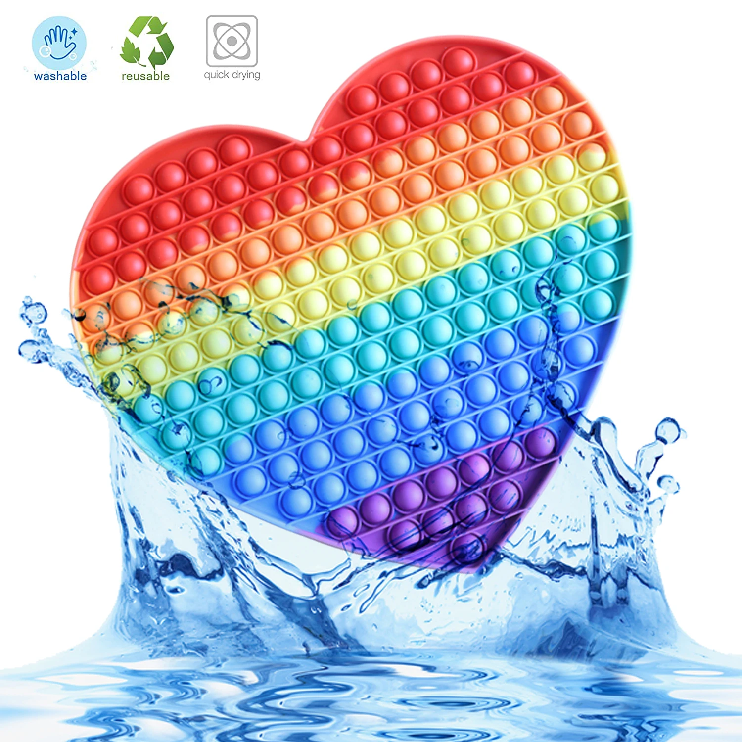 Игрушка антистресс для взрослых и детей силиконовая игрушка снятия стресса 30