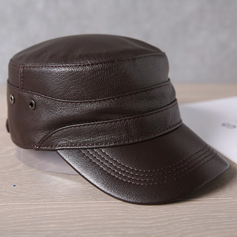 X177 зимняя теплая искусственная кожа мужская шапка из овечьей кожи армейская