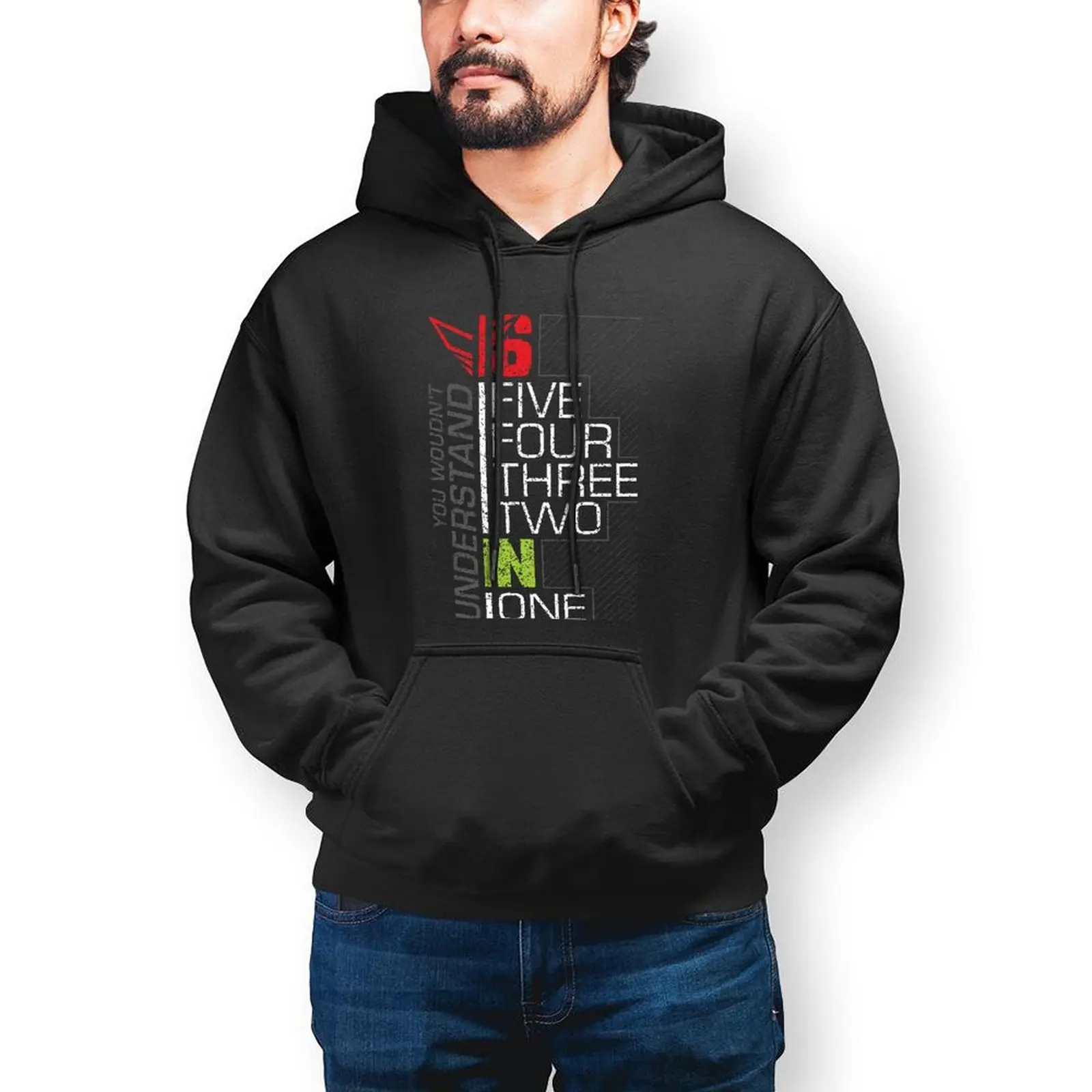 

Motorcycle Shift Gear 1N23456 Hoodies Fashion Warm Cotton Hoodie Stylish Outdoor Over Size Pullover Hoodie Men
