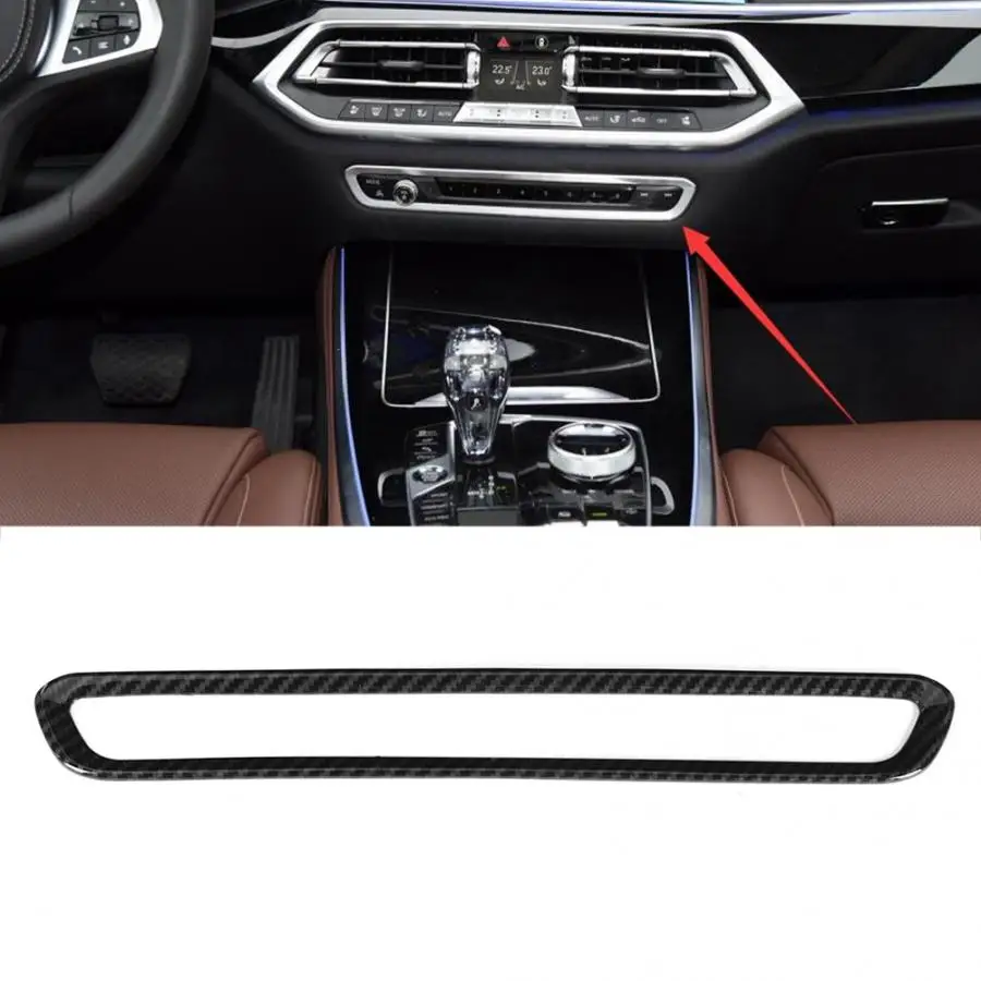 1 шт. Фирменная Новинка Высокое качество углеродное волокно стиль ABS центральная