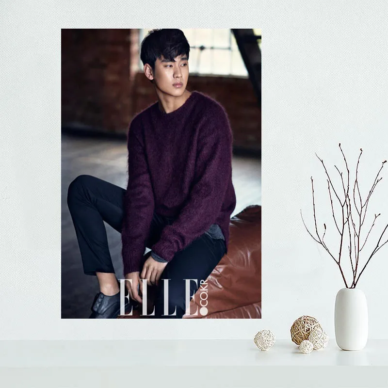 Горячая Распродажа персонализированный постер Kim Soo Hyun украшение для дома модный