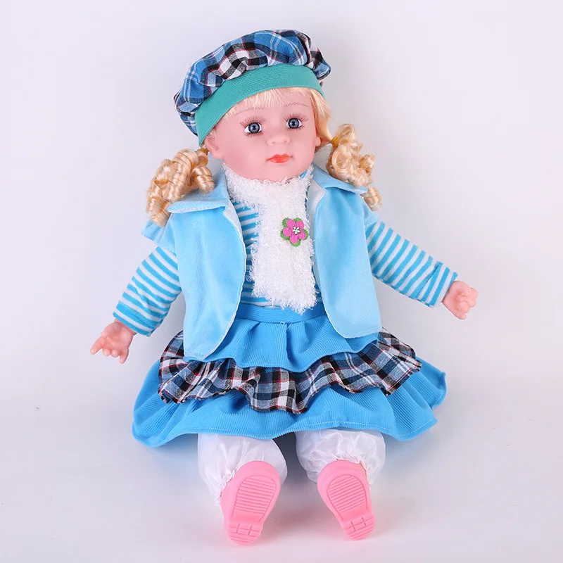 

Детская имитация говорящего малыша маленькая кукла родитель-ребенок 24 дюйма кукла девочка игрушка Прямая продажа с завода