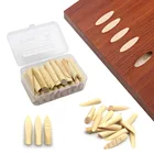 Карманный ящик для хранения отверстий из массива дерева, 9,5 мм, 50 шт.