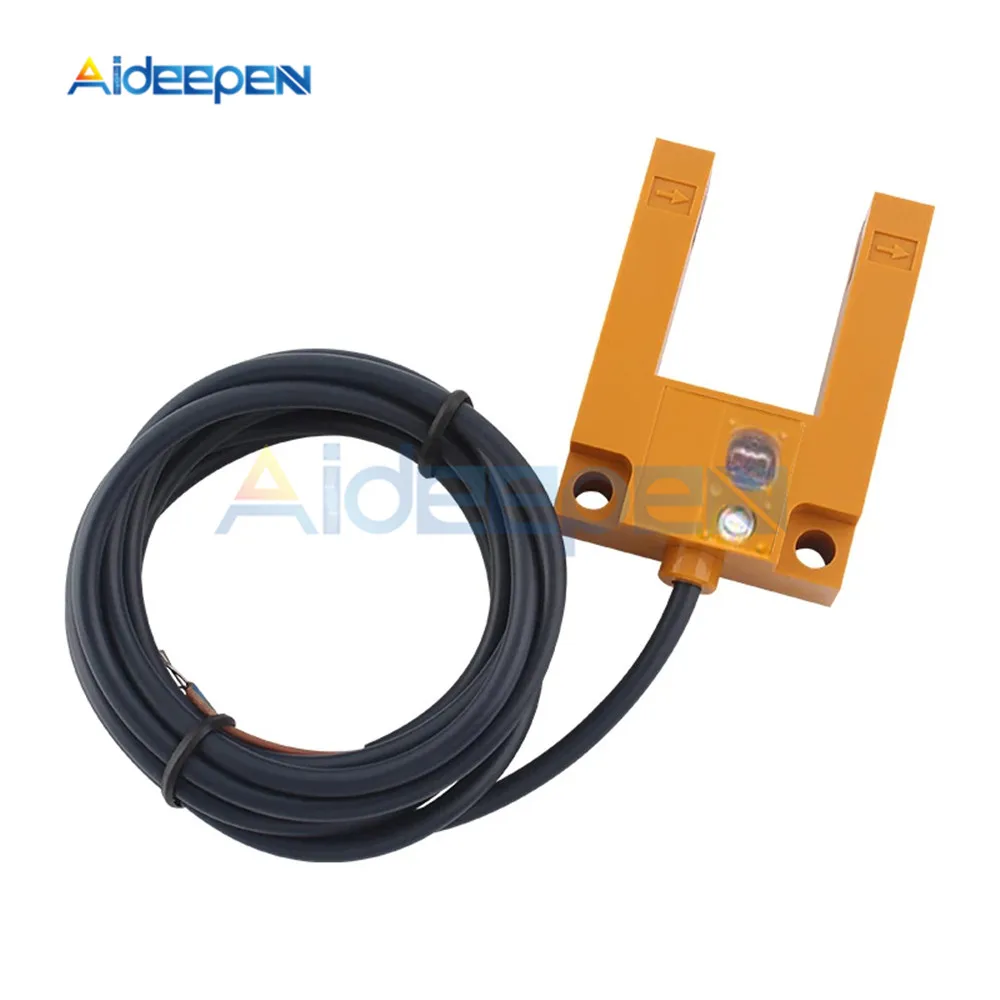 

Infrared Photoelectric Induction U-Shaped Groove Switch Elevator Flat Bed Sensor E3S-GS30E4 Three-Wire NPN Normally Open
