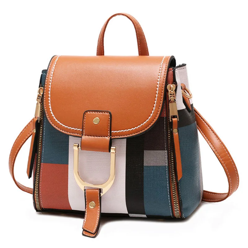 

Pu Leather Women's Large Capacity Designer Shoulder Bag New Fashion Women Handbag School Bags For Teenager Female Casual Tote