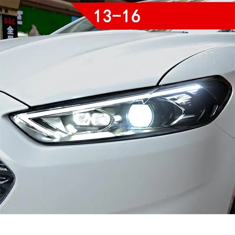 Drl Luces Para Auto Assessoires светодиодные боковые поворотники Automovil фары Задние Автомобильные фары в сборе 13 14 15 16 для Ford Mondeo
