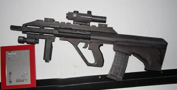 Steyr Авг Штурмовая винтовка 1:1 огнестрельное оружие 3D Бумага модель пистолет