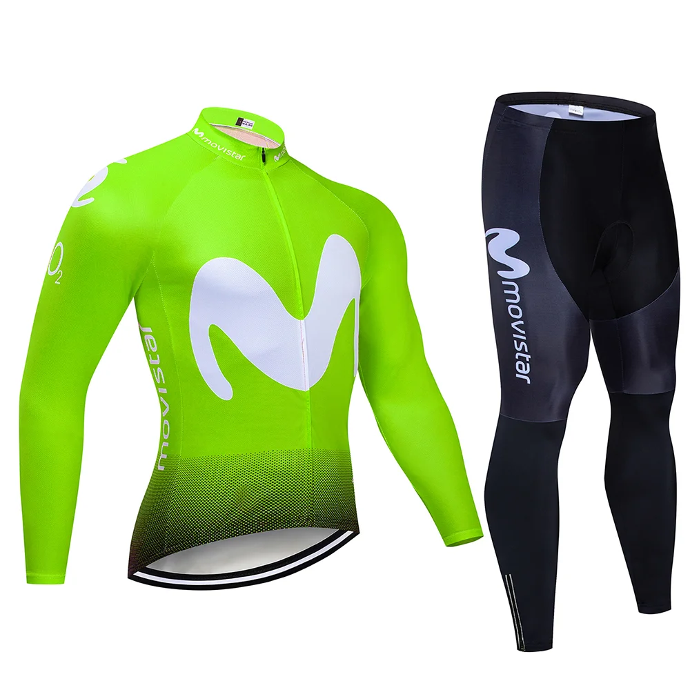 Long sleeve suit 2019M профессиональная футболка "Велоспорт" дышащий MTB с длинным рукавом набор велосипедная Одежда для велоспорта - Цвет: Long sleeve suit