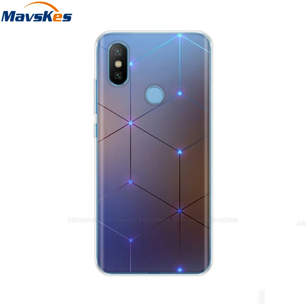 Силиконовый чехол для телефона для Xiaomi mi A2 Lite, чехол с рисунком, мягкая задняя крышка из ТПУ, чехол для телефона для Xiomi mi A2 mi A2 LITE, бампер - Цвет: 34