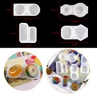 4 предмета в комплекте, Органы кулон эпоксидной смолы пресс-формы Резина ювелирные изделия Органы izer штамп в силиконовые расходных материалов для изготовления ювелирных изделий для художественного ремесла