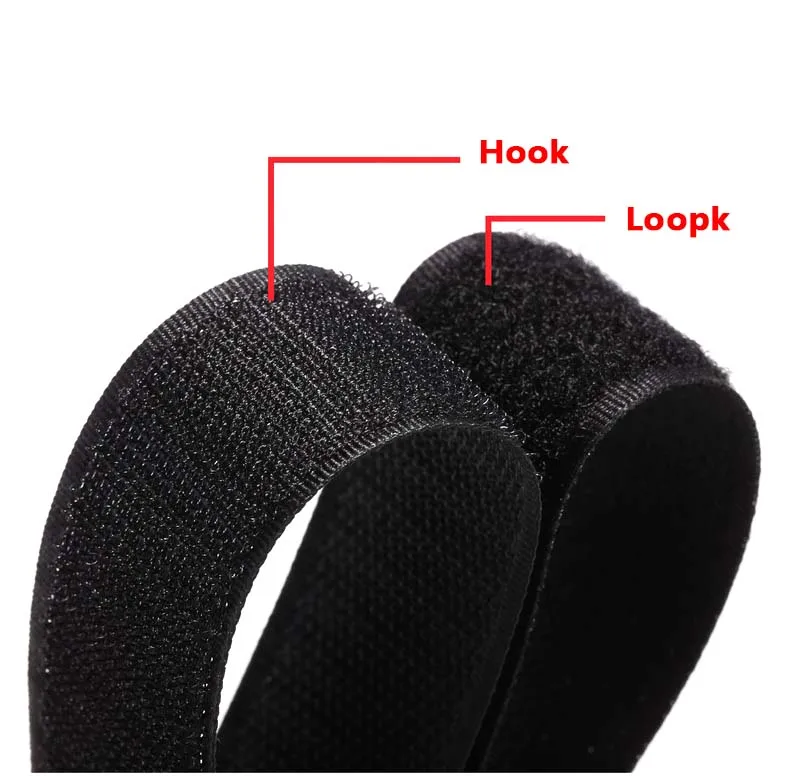 Нейлоновая застежка Velcros 1 6-10 см не клеящаяся для шитья Волшебная петля крючок