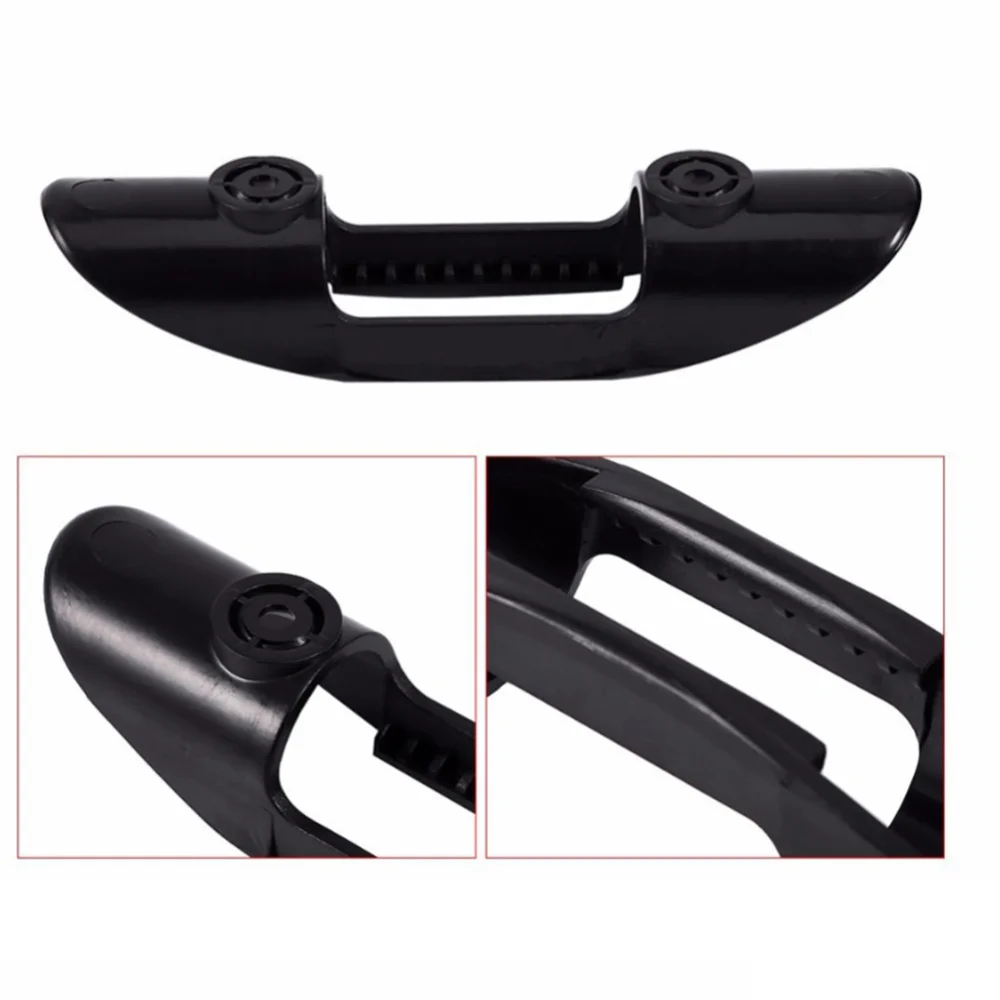 

1 Pair Kayak Paddle Fixed Buckle Holder Clips Accessories Without Fixing Screws for Canoes Docks Boats (Black)
