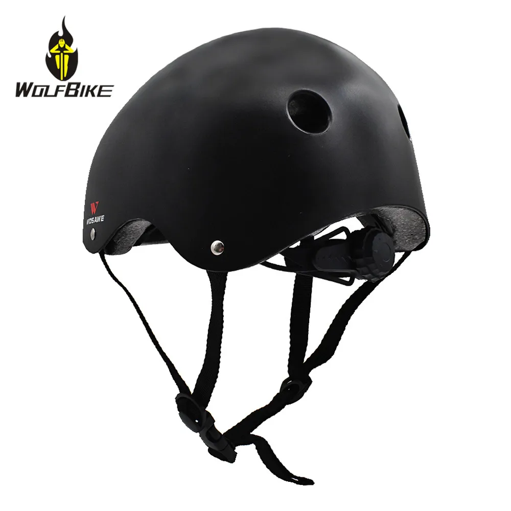 

Wolfbike Skateboarding Adult Kids Helmet EPS Breathable Half-covered Safety Caps Moto Roller Bicycle Bike Scooter Sports Hats
