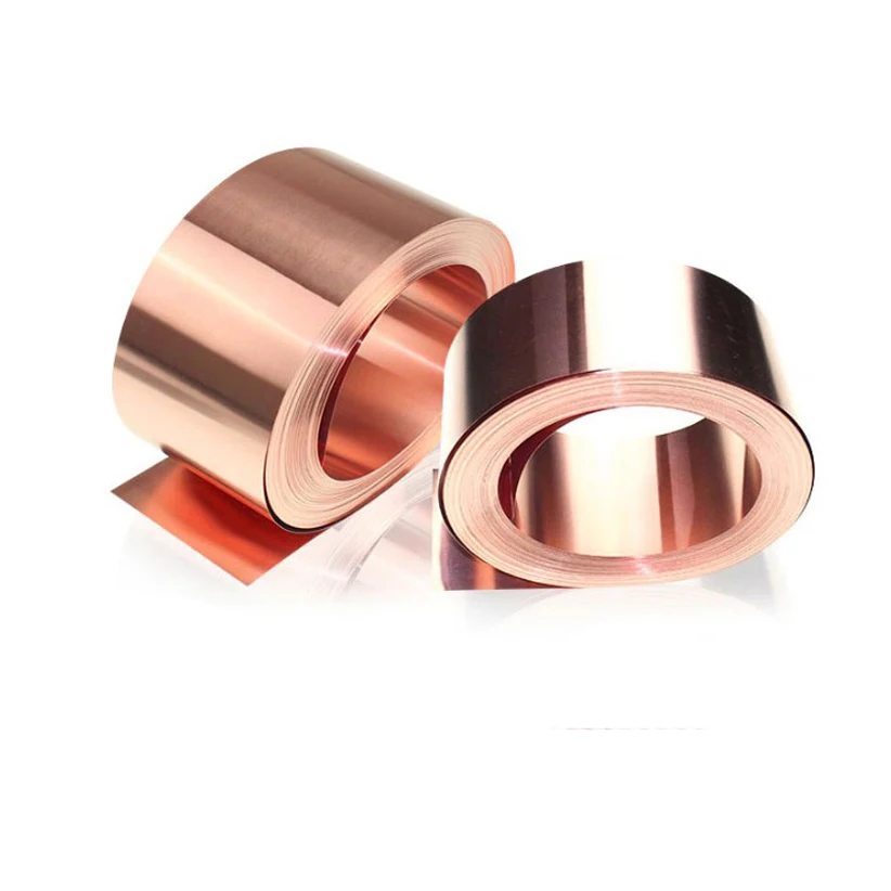 

Copper Foil Tape Shielding Sheet 100mm/200mm *1Meter Double sided Conductive Roll For avoid voltage and current