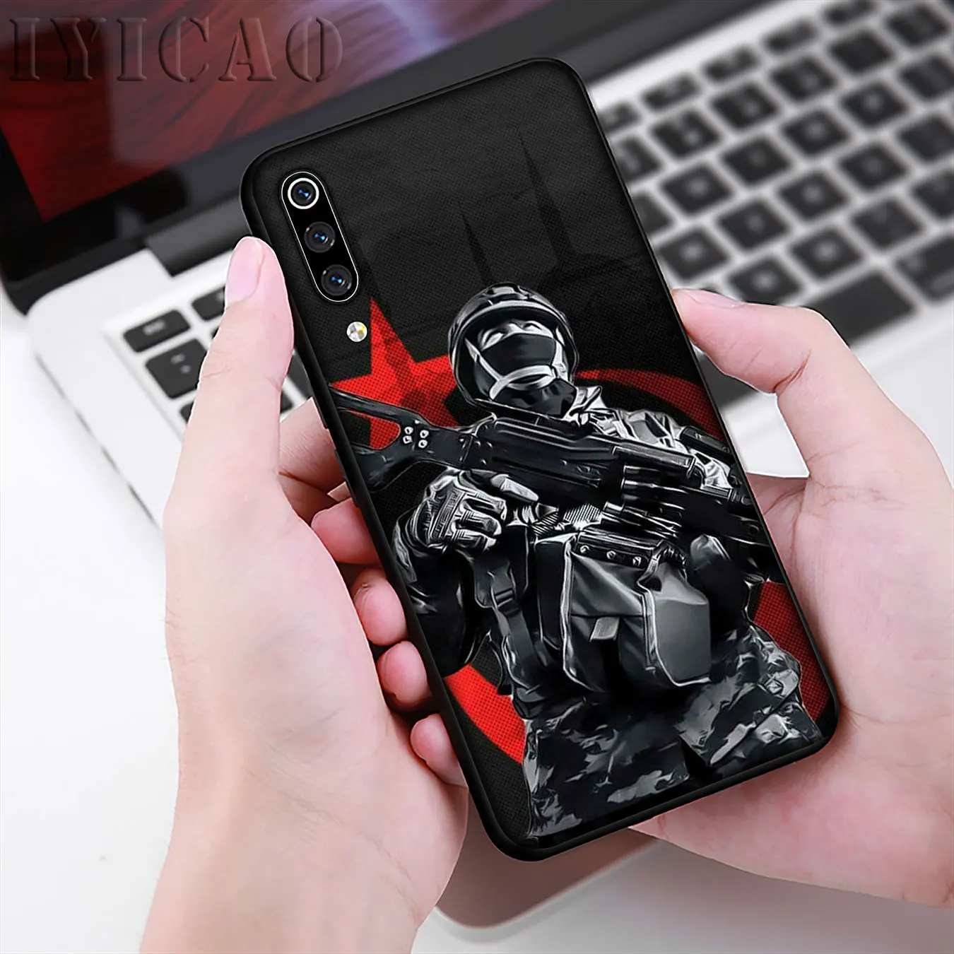 Мягкий силиконовый чехол IYICAO с изображением турецкого флага волка для Xiaomi Mi 10 9 9T