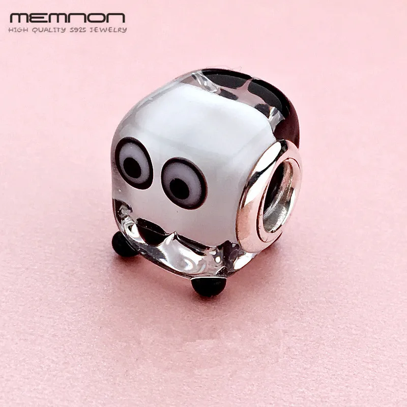 

Бусины-шармы женские из серебра 925 пробы, с муранским стеклом