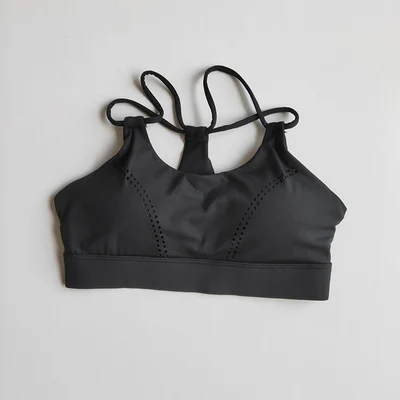 Бесшовный спортивный бюстгальтер с эффектом пуш ап для тренировок женский топ