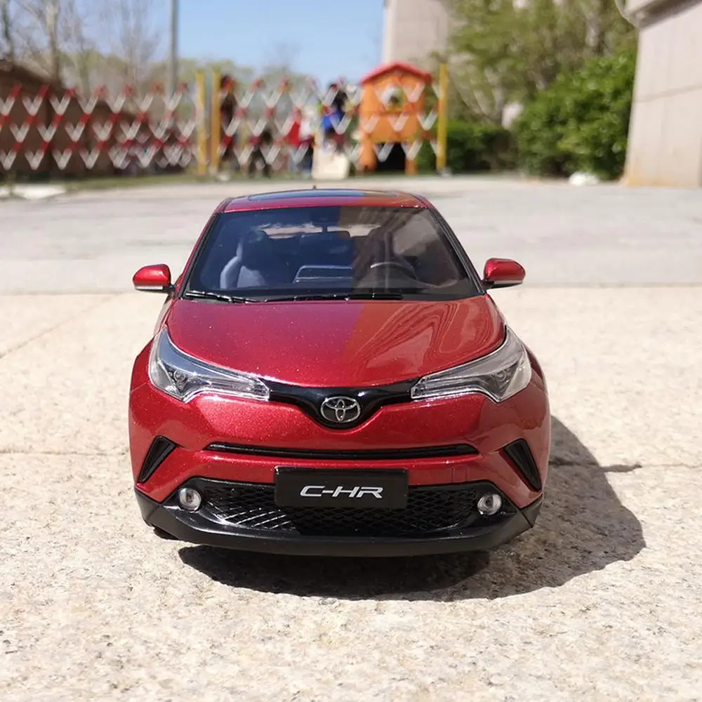 1/18 масштаб Тойота C-HR CHR красный литье автомобиля модельные игрушки, коллекционные подарок NIB