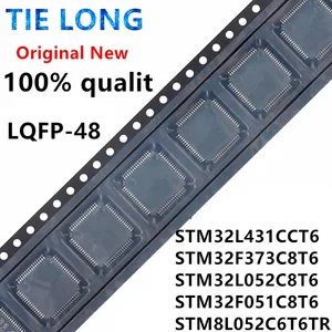 1PCS STM32L431CCT6 STM32F373C8T6 LQFP48 STM32L052C8T6 STM32F051C8T6 STM8L052C6T6TR TR In Stock IC New