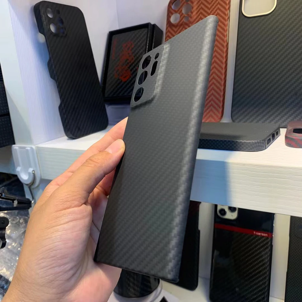 Cena Qadir Oryginalna Obudowa Z Włókna Węglowego Do Samsung Galaxy NOTE 20 Ultra, Ultra-cienka Lekka Do NOTE 20 Ultra Trwała Powłoka