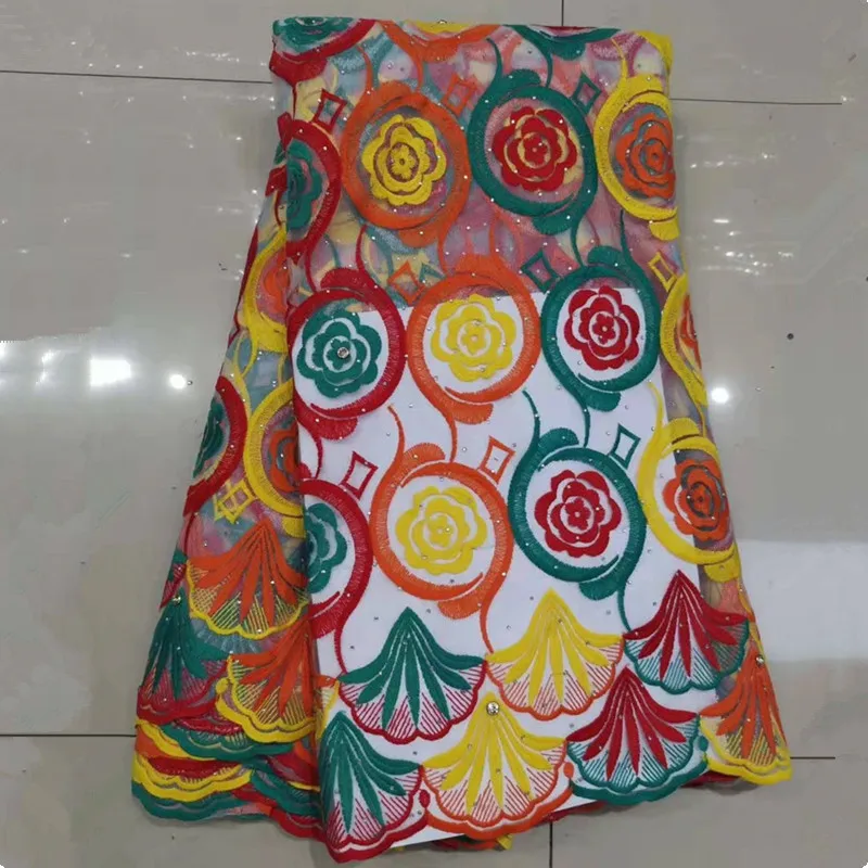 

Высокое качество Французский Тюль Цветочная кружевная ткань 2020 африканская нигерийская бисерная кружевная ткань для свадебных вечерних п...