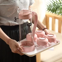 1200 ml of household cold glass kettle high temperature cooling kettle teapot juice maker