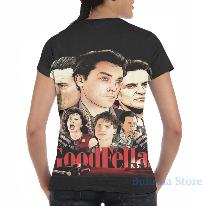 Goodfellas фильм гангстера (3) для мужчин футболка женщин со сплошным принтом Модная