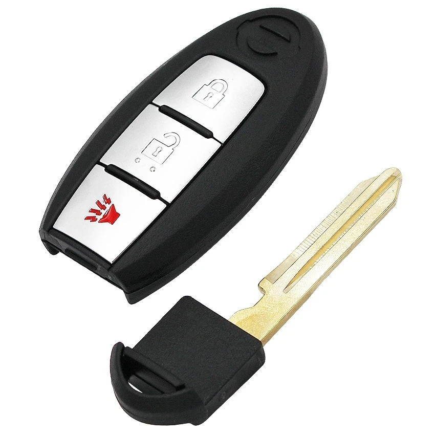 KEYECU 5 шт./лот умный пульт дистанционного управления автомобильный ключ для Nissan