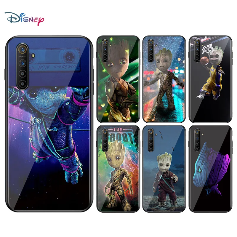 Супергерой Marvel Мстители Грут для OPPO A93 A92 A73 A53S A52 A32 A31 A12E A1K Find X2 X3 Pro Lite Neo ТПУ