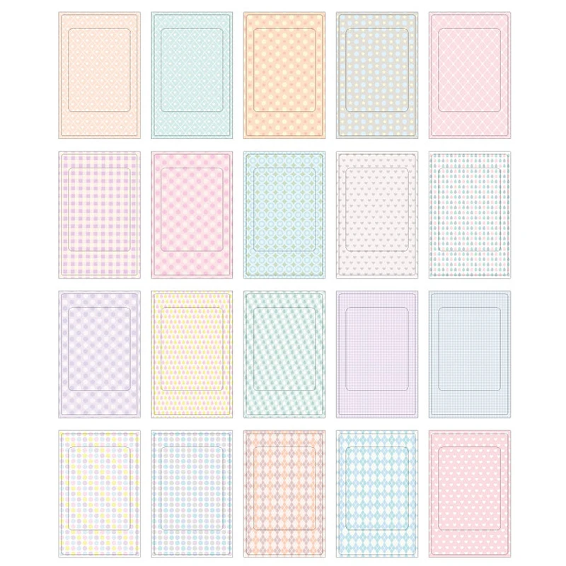 

Milky Masking Craft Photo Decoration Stickers Tape Paper