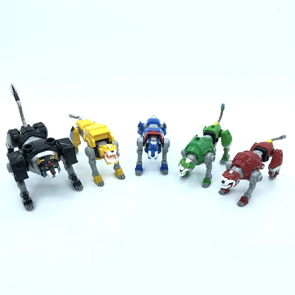 Робот трансформации 5 в 1 Voltron супер сплав Soul Beast King Lions металлическая фигурка