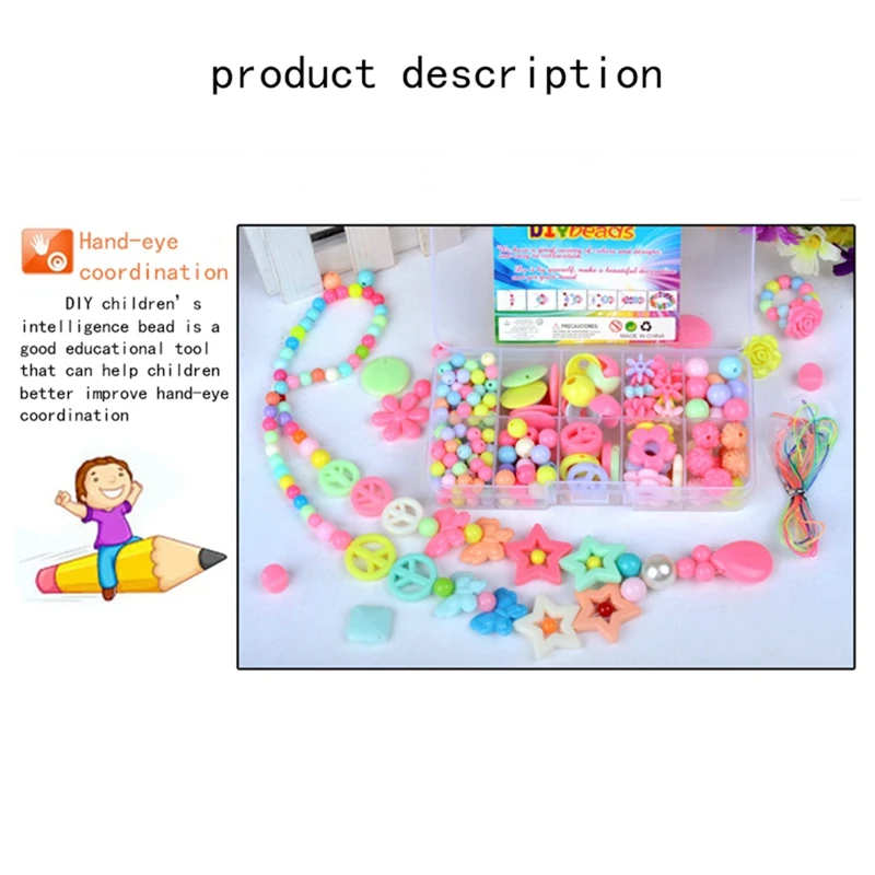 

Seven Chakra Loose Beads Combination 24 Grid Natural Stone Set with Small 10 Grid Children's Beaded DIY Handmade Toys