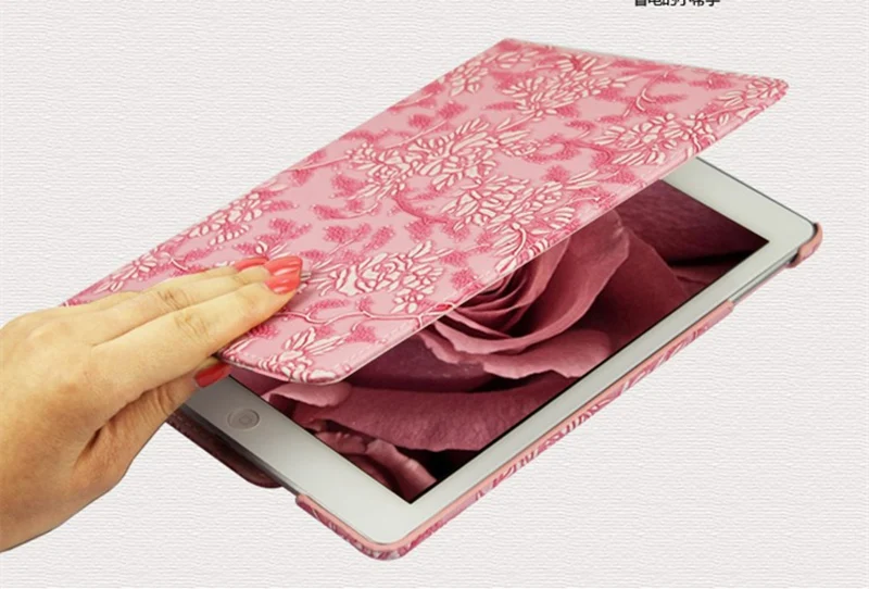 Чехол для ipad 9 7 дюйма с рисунком винограда из искусственной кожи чехол Apple Air 1/2