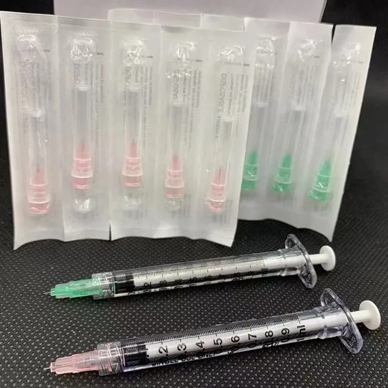 34G 1.5/2.5mm Sterile Meso Needle Lip Needles for HA Acid Hyaluron Pen Syringe Remove Wrinkle Tool | Tattoo Tips
