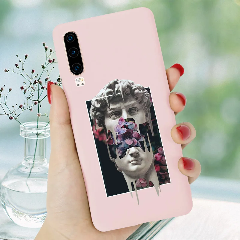Чехол карамельного цвета для Huawei P Smart Plus 2019 2018 Z P9 P10 P20 P30 Pro Lite мягкий силиконовый
